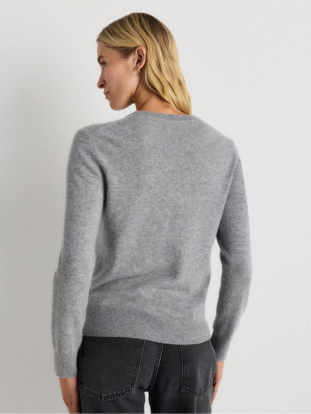 Mongolian Cashmere Crewneck Sweater - Picture 6 of 6